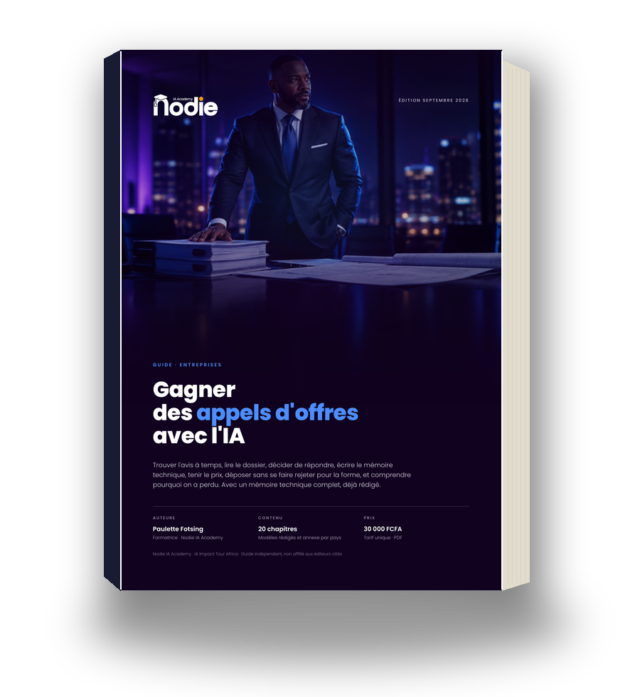 Couverture du guide Gagner des appels d'offres avec l'IA