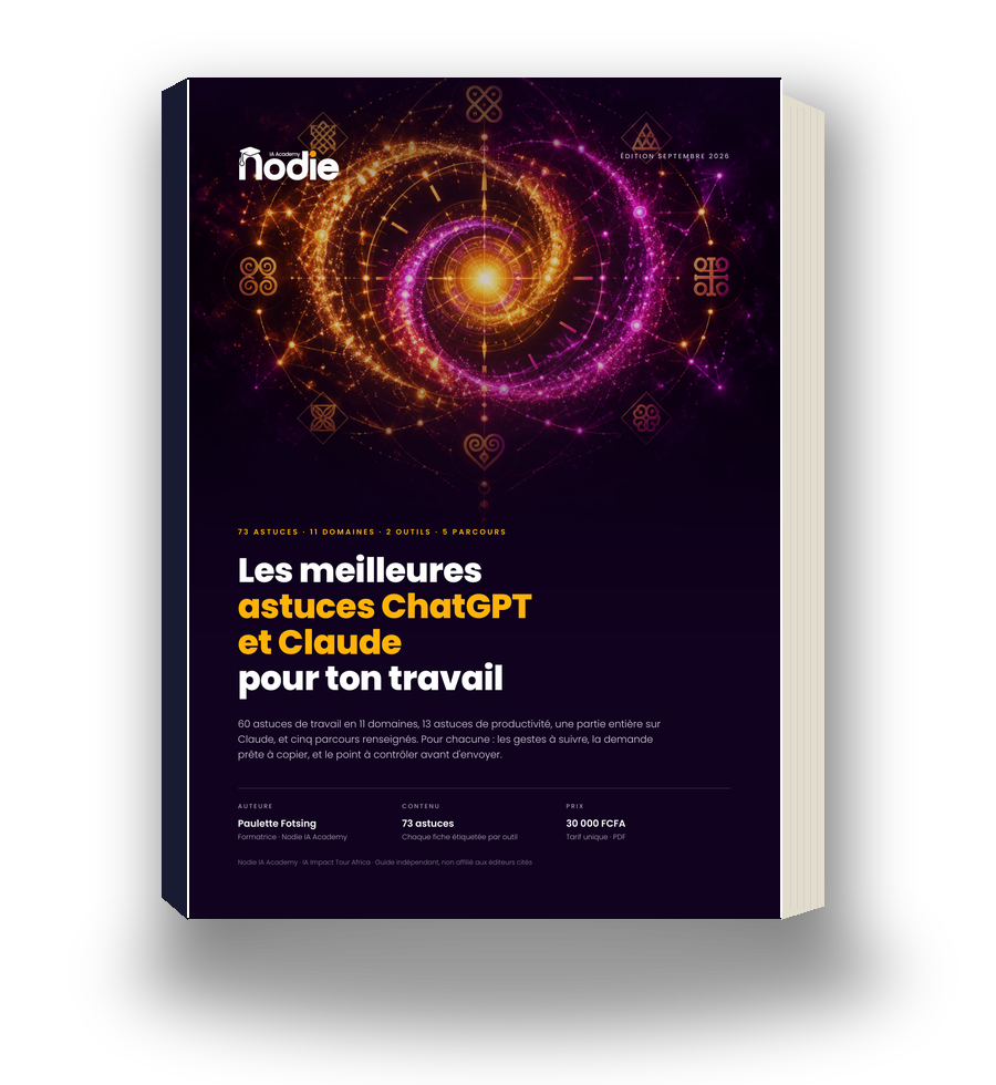 Couverture du guide Les meilleures astuces ChatGPT et Claude pour ton travail